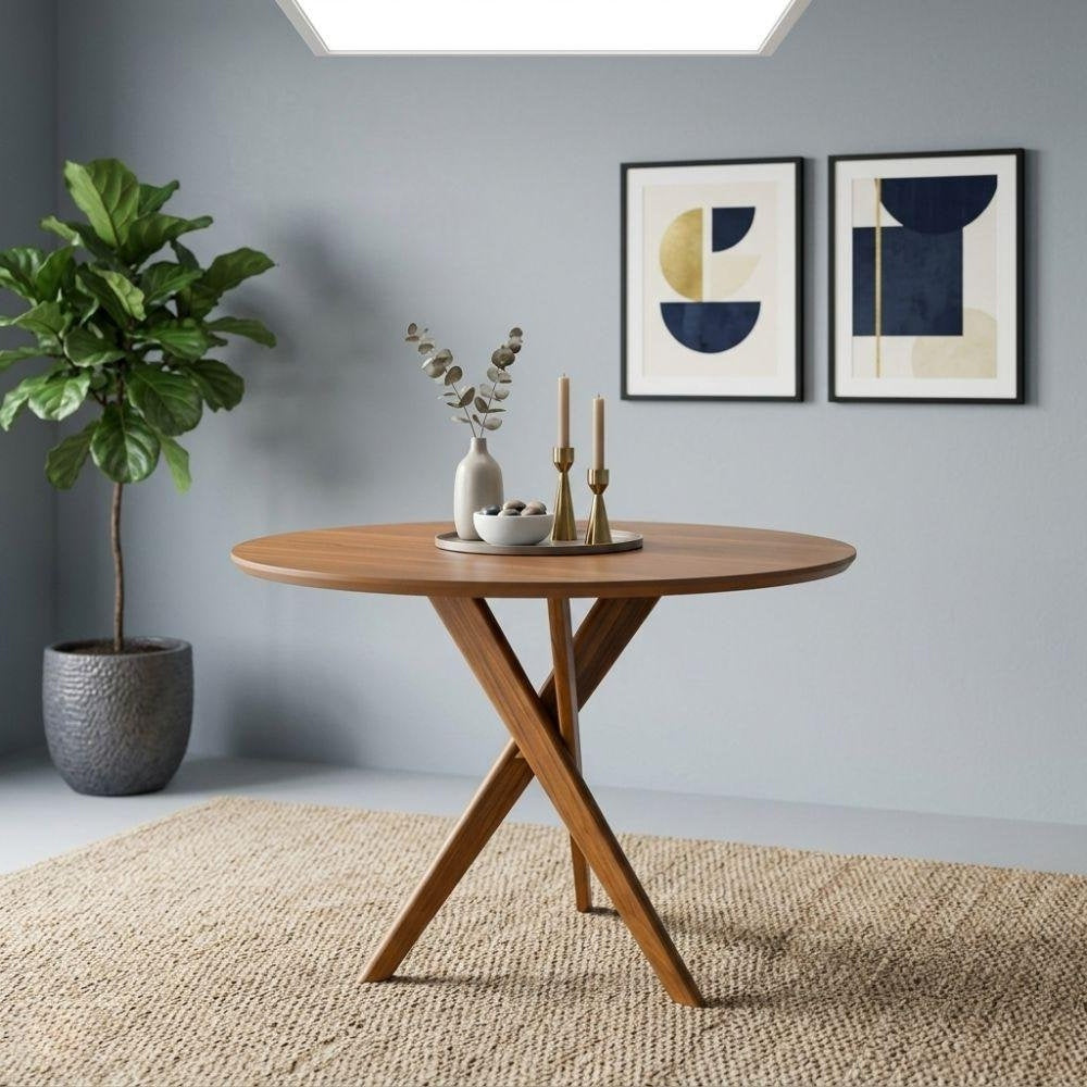 Round 4-Seater Dining Table