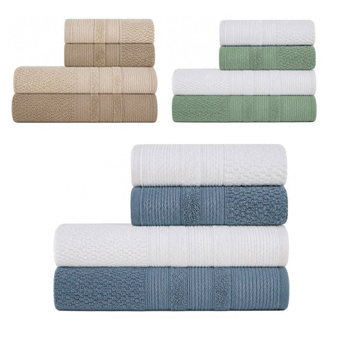 4-Piece Cotton Bath Towel Set