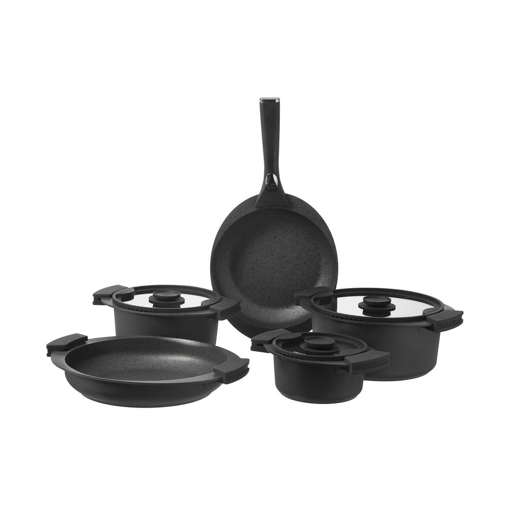 Stackable Non-Stick Cookware Set