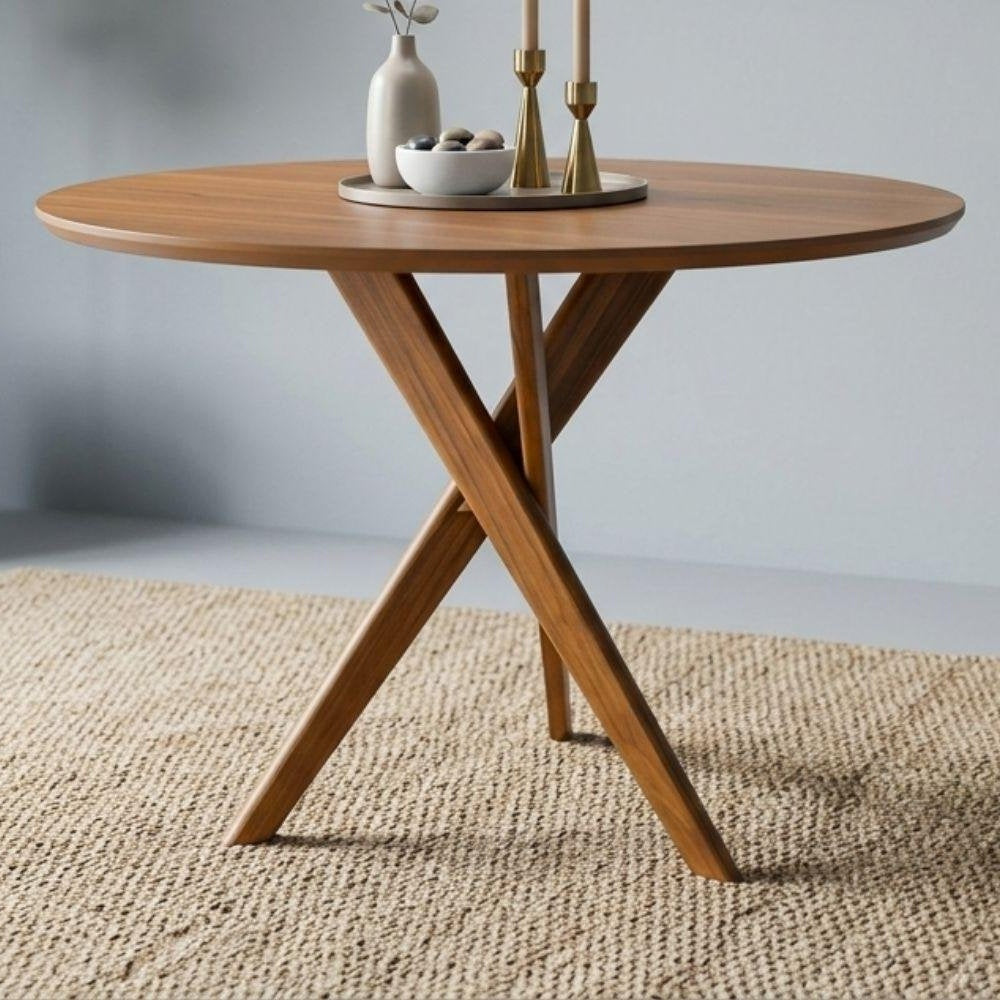 Round 4-Seater Dining Table