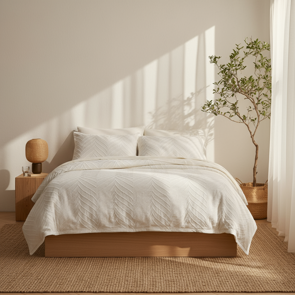 Double Bedspread Set with Pillow Shams