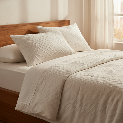 Double Bedspread Set with Pillow Shams
