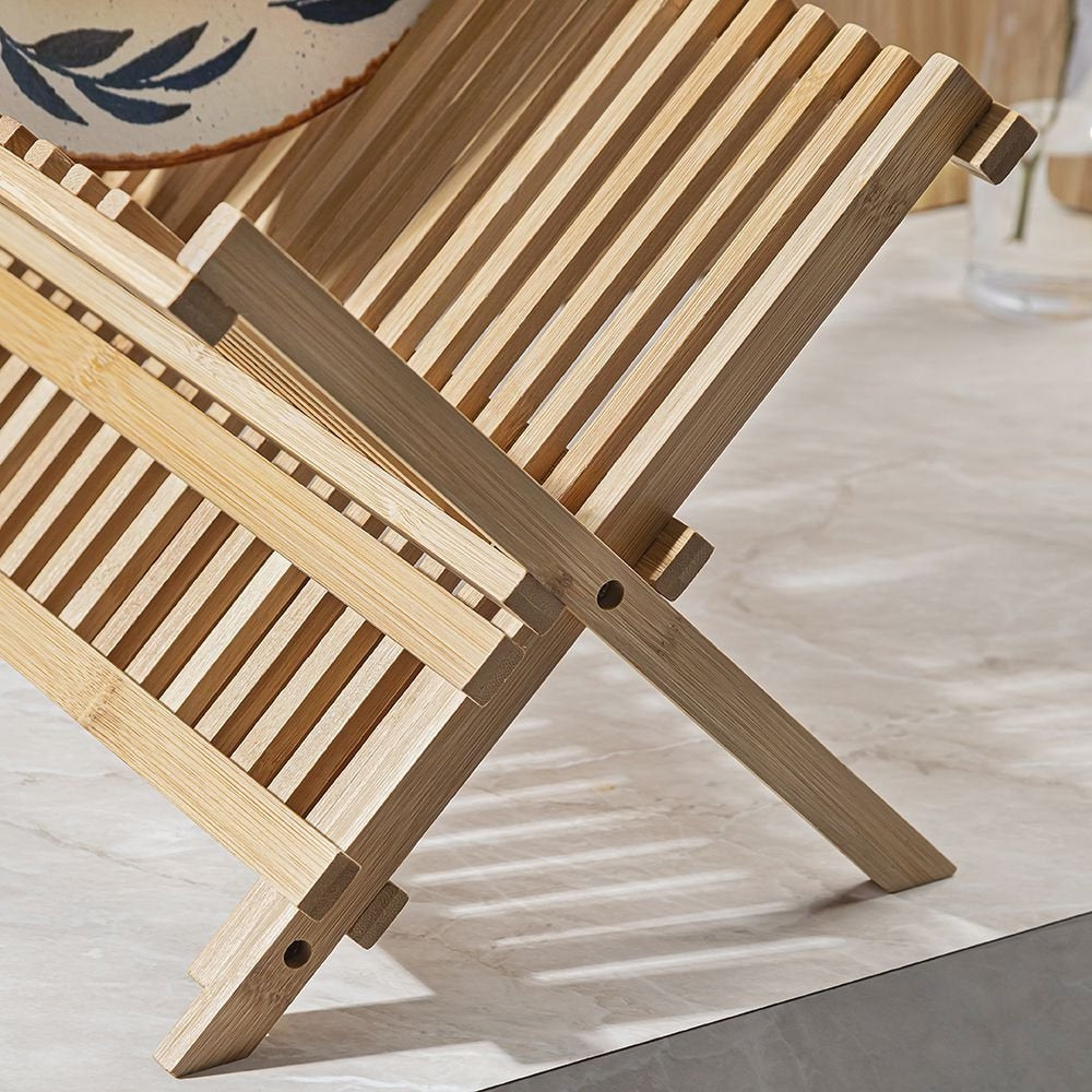 Bamboo Dish Drying Rack