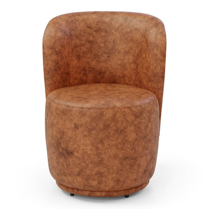 Caramel Organic Armchair and Loveseat Set