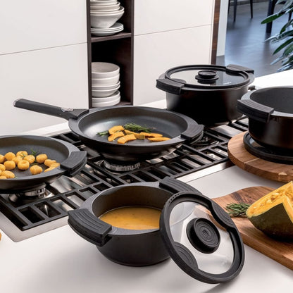 Stackable Non-Stick Cookware Set