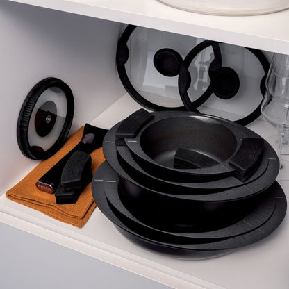 Stackable Non-Stick Cookware Set