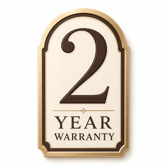 2-Year Warranty
